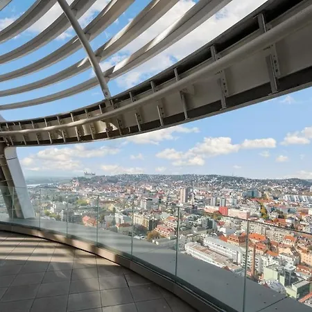 Lägenhet S Vyhladom V Centre, Downtown, Sky Park Bratislava